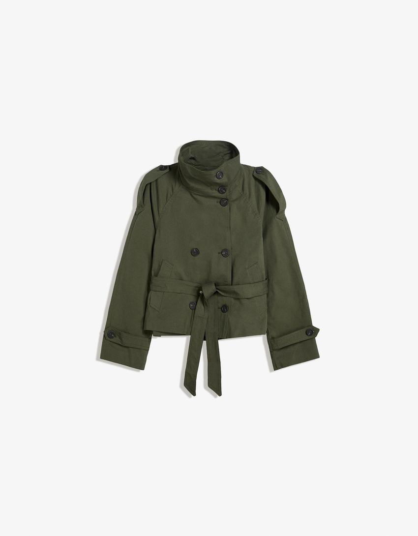 Roux Belted Trench