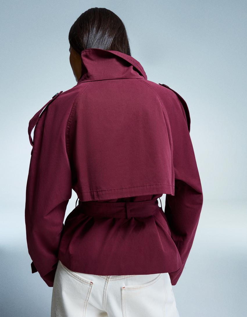 Roux Belted Trench