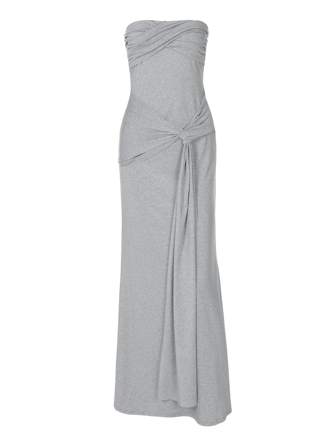 Solid Color High Waisted Sleeveless Dress