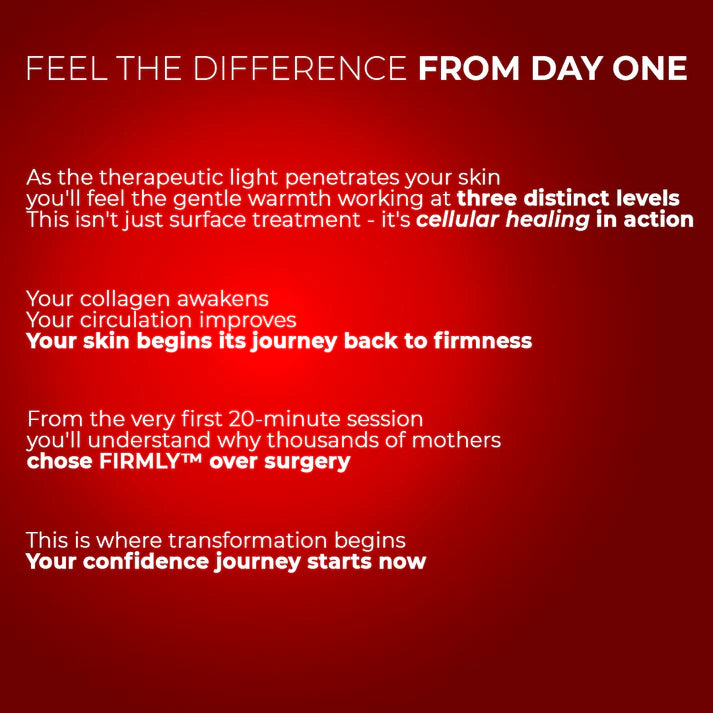 FIRMLY™ | Dual-Wavelength Red Light Belt with 3-Layer Lift Technology™