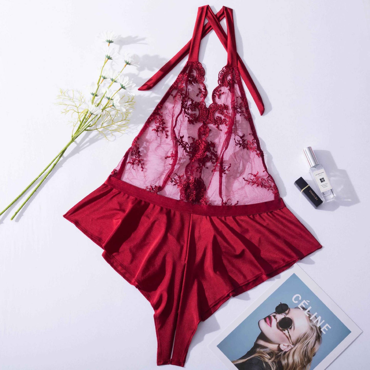 Sexy Embroidered Body-shaping Sexy Lingerie