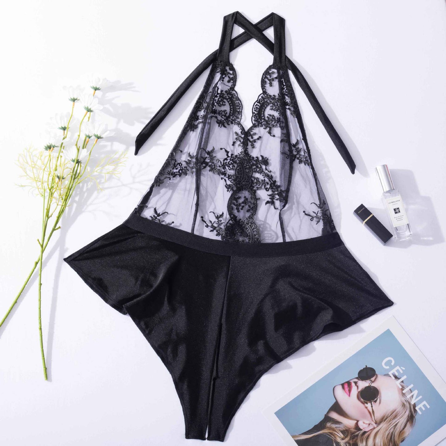 Sexy Embroidered Body-shaping Sexy Lingerie