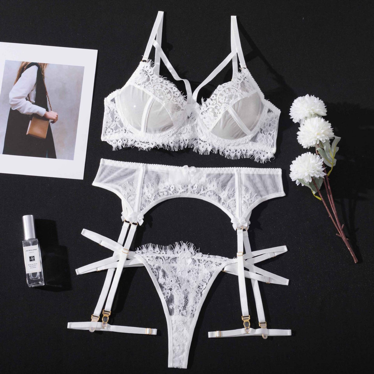 Lace See-through Camisole Sexy Lingerie