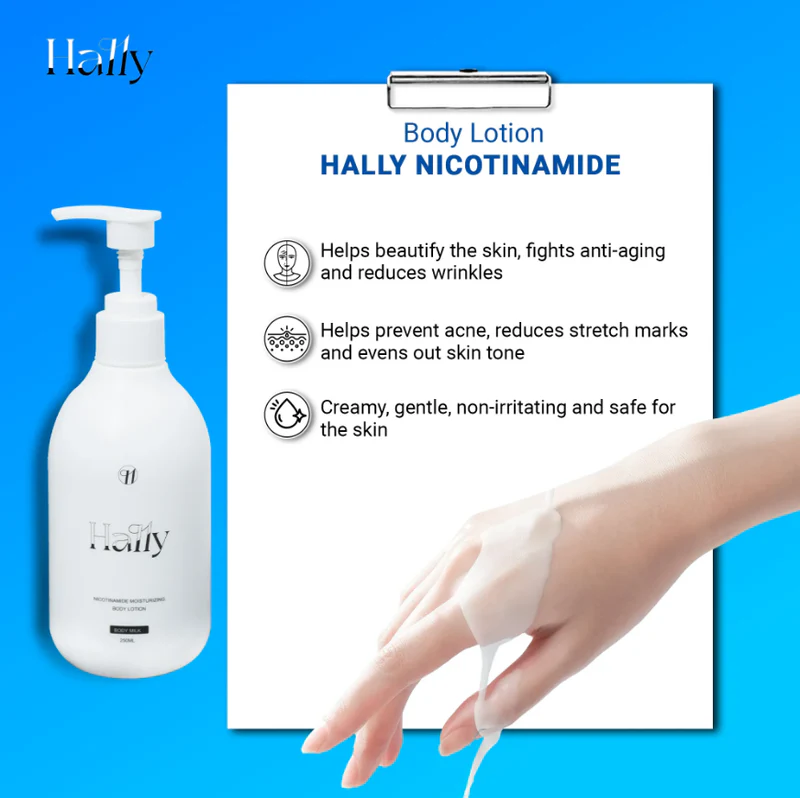 đ„Original Hally Niacinamide Whitening Body Lotionđ„