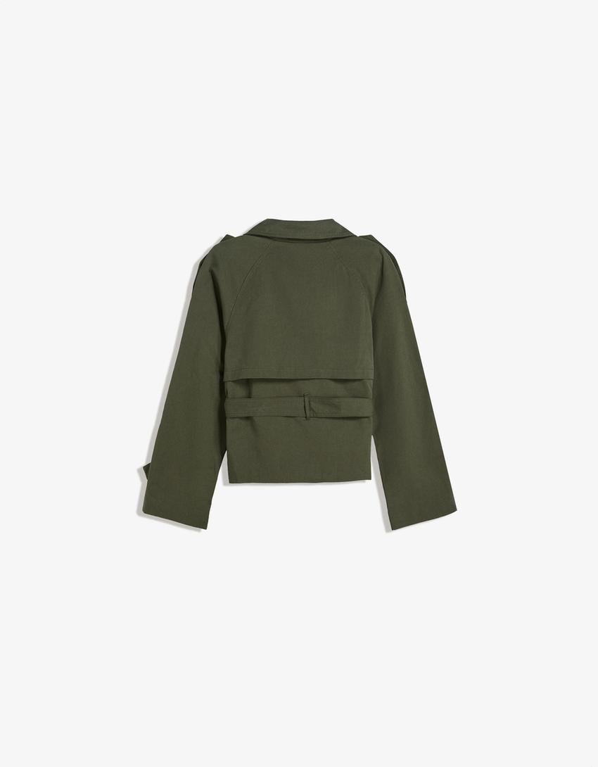 Roux Belted Trench