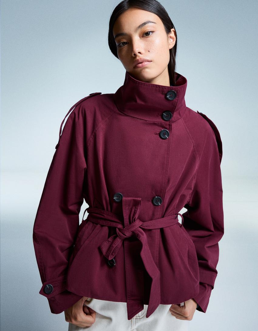 Roux Belted Trench