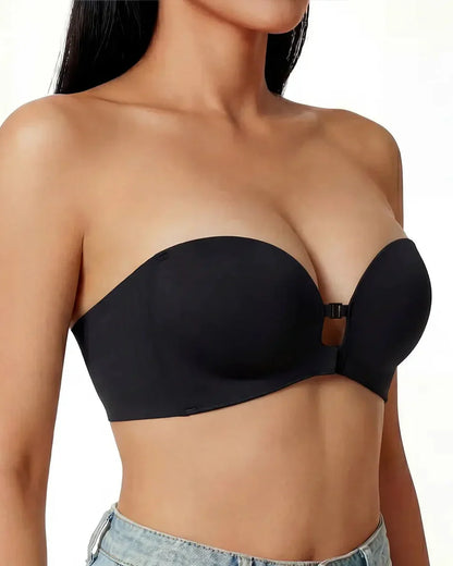 Musbabe Seamless Non-Slip Wireless Padded Bra