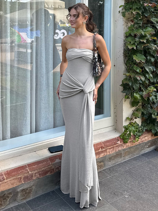 Solid Color High Waisted Sleeveless Dress