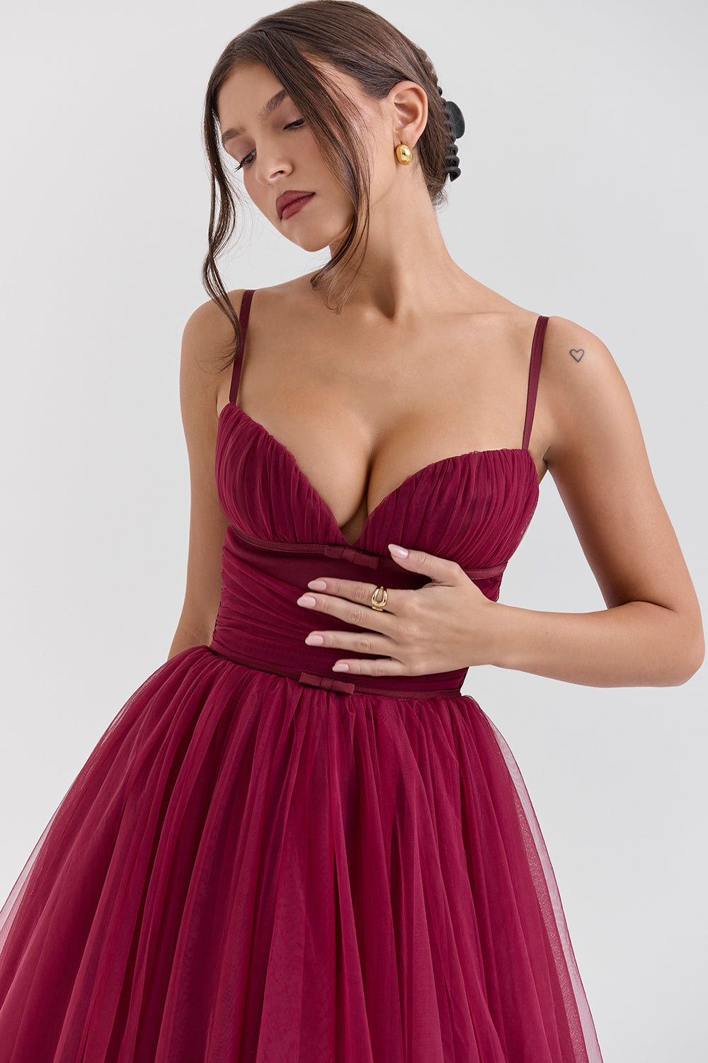 Sexy Sling Backless Christmas Dress