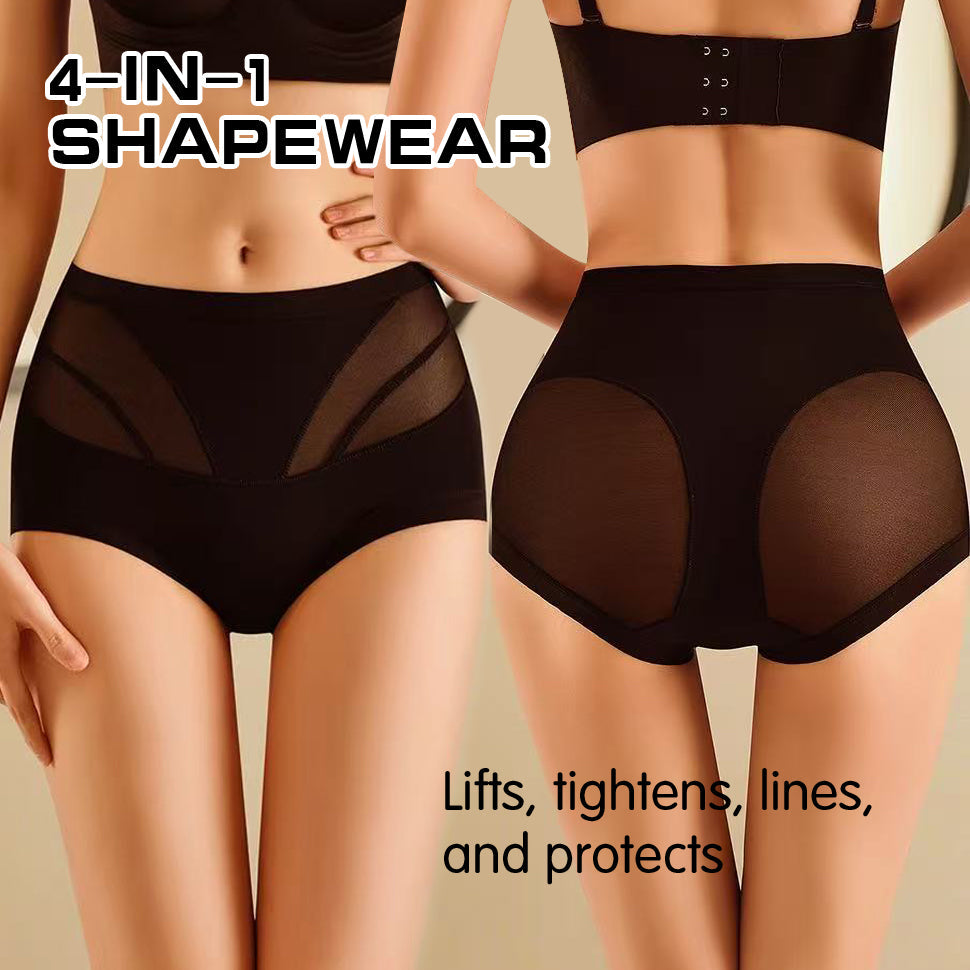 High-Waist Breathable Shaping Panties