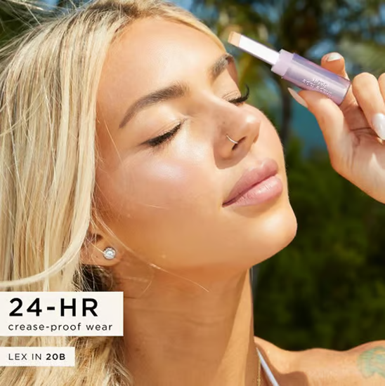 🔥Special Price & Free Makeup Brushes⏰ 💥tate Big Stick Energy duo – shape tape concealer stick & brush🔥