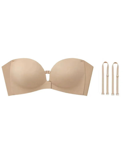 Musbabe Seamless Non-Slip Wireless Padded Bra