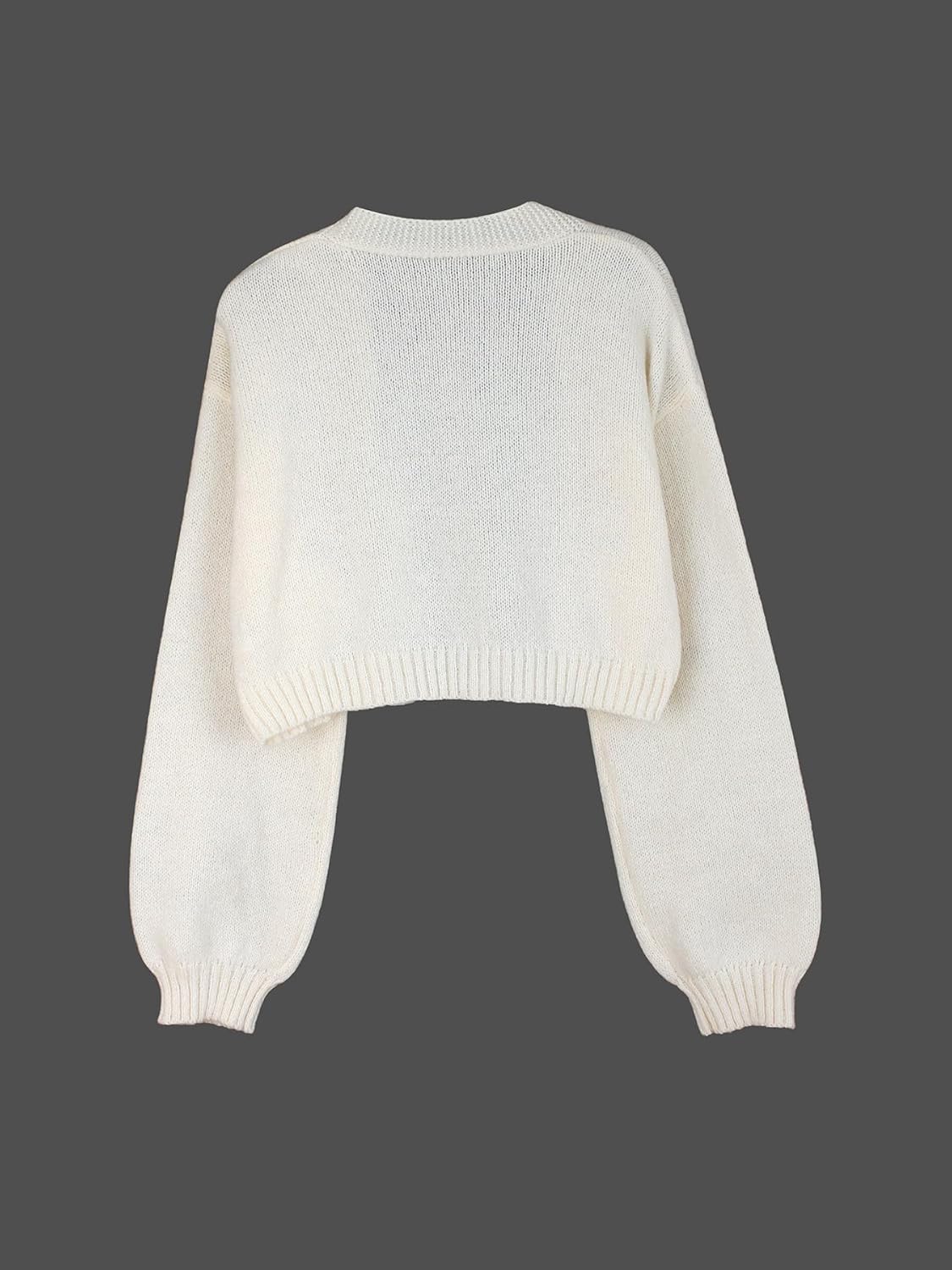Women's Christmas Gingerbread Man Cardigan Sweater