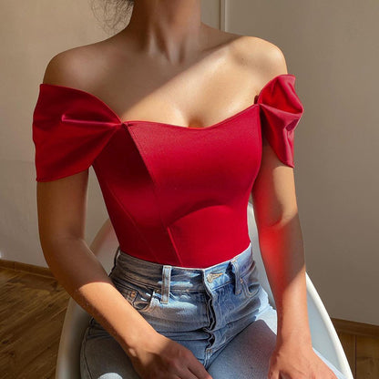 Fishbone Waist Tube Top Vest