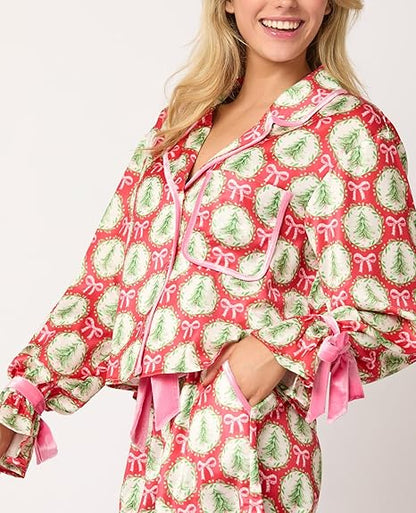 Women's Christmas Pajamas 2 Piece Set