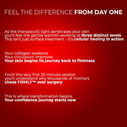 FIRMLY™ | Dual-Wavelength Red Light Belt with 3-Layer Lift Technology™