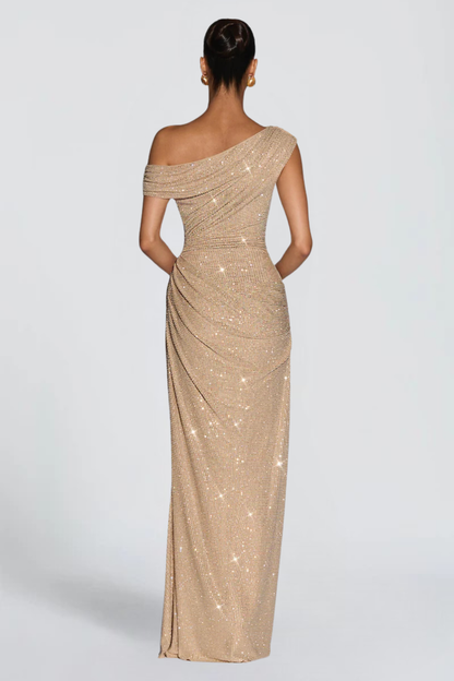 Musbabe™ Otilie Maxi Dress | Elegant Long Sleeve Slim Fit Dress