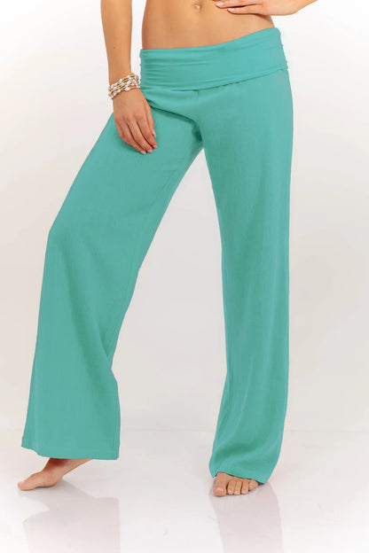 Alma High-Waisted Wide Leg Palazzo Pants