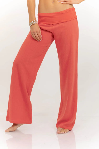 Alma High-Waisted Wide Leg Palazzo Pants