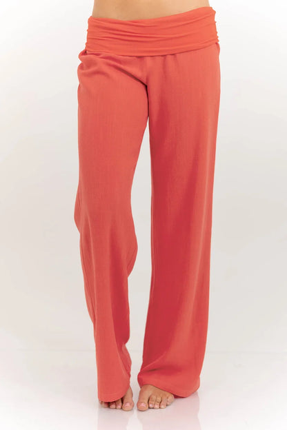 Alma High-Waisted Wide Leg Palazzo Pants