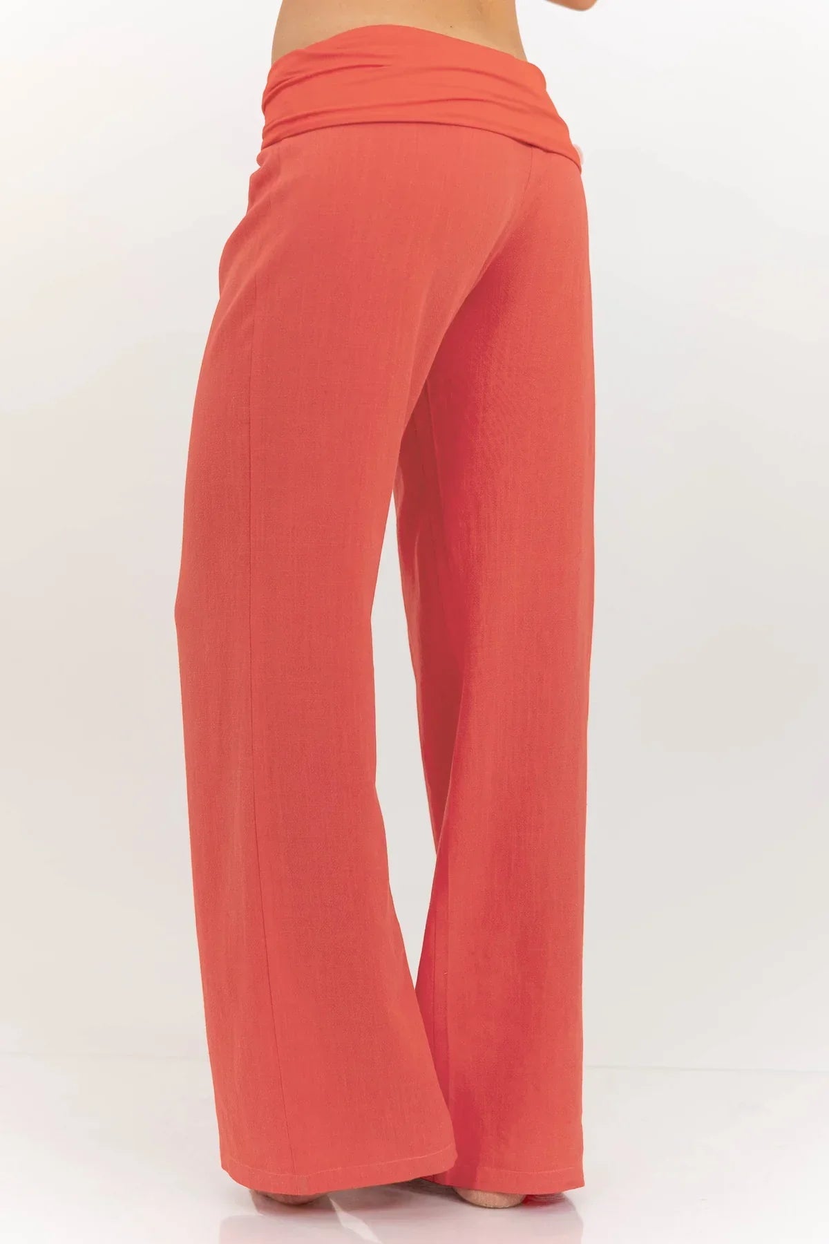 Alma High-Waisted Wide Leg Palazzo Pants
