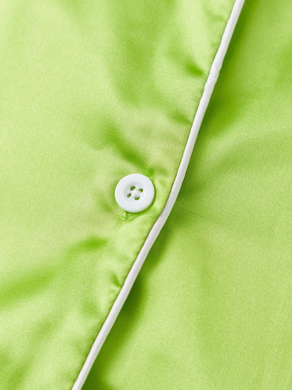 Snooze & Seuss -  "Grinch Style" Satin Pajamas