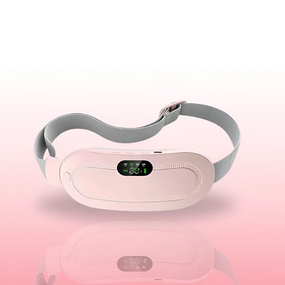 Menstrual Heating Pad | Far-Infrared Period Cramp Relief Waist Belt with Vibration Massage
