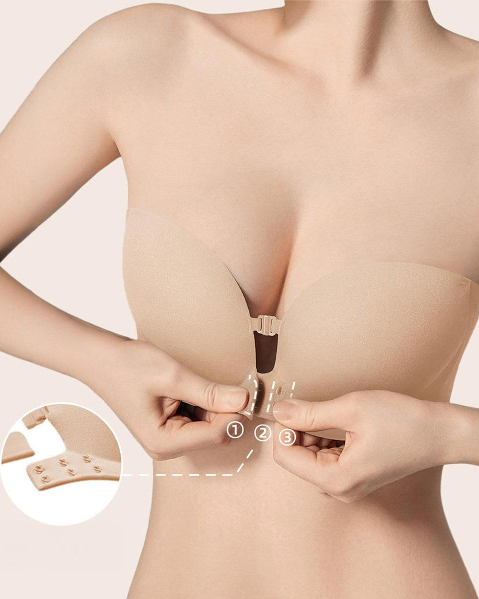Musbabe Seamless Non-Slip Wireless Padded Bra