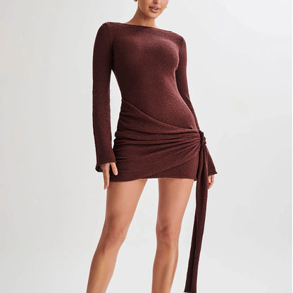 Sexy Hot Girl Knitted Dress