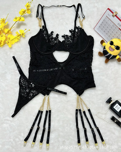 Lace Hollow Three-Dimensional Sexy Suit