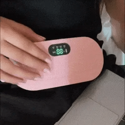 Menstrual Heating Pad | Far-Infrared Period Cramp Relief Waist Belt with Vibration Massage