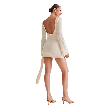 Sexy Hot Girl Knitted Dress